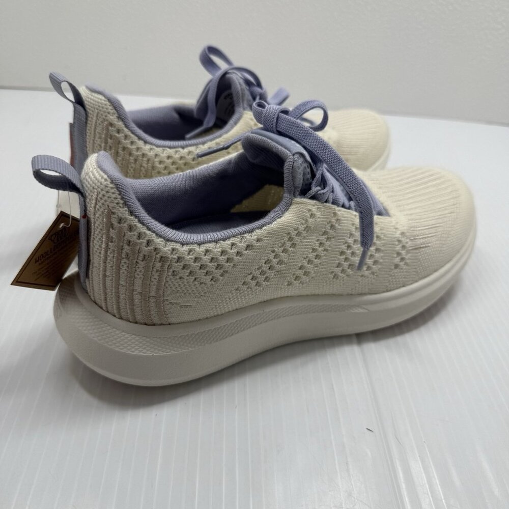 Woolloomooloo Eden Merino Wool Sneakers Ice Lavender Womens 6.5 - Picture 6 of 10